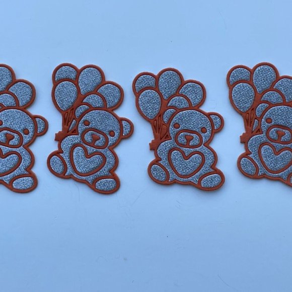 Lot of 4 Patches Iron On Patches for Kids Craft Clothes Accessory - Picture 3 of 6